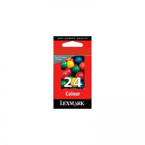 Cartouche d'encre Lexmark Return Programme couleur N 24 (18C1524E)