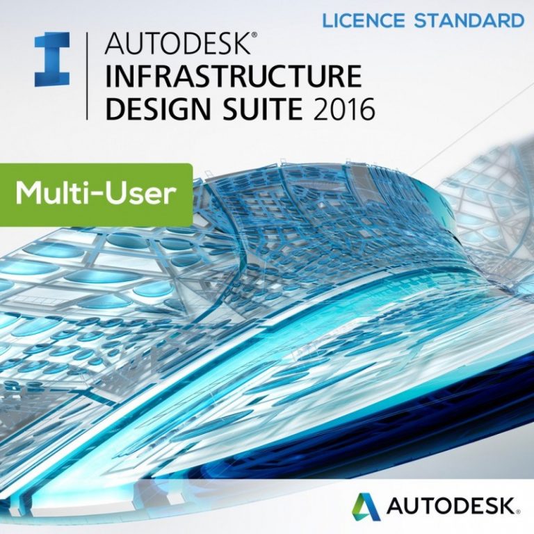 Licence Autodesk Infrastructure Design Suite Standard 2016 - Multi-User