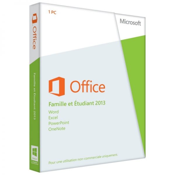 Microsoft Office Famille et Etudiant 2013 32-bit/x64 Français Only EM DVD