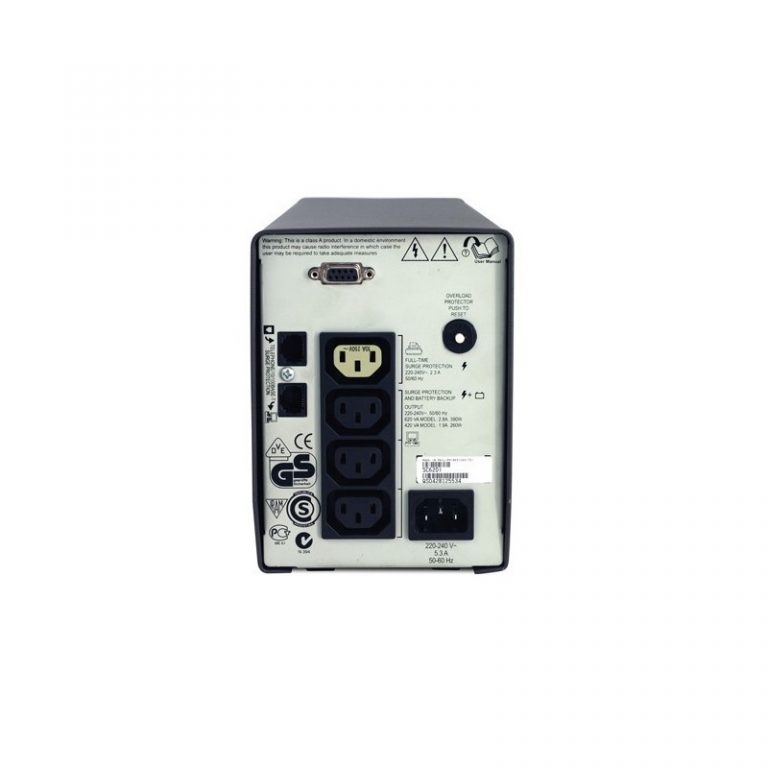 Onduleur Line Interactive avec Stabilisateur de tension APC Smart UPS SC 620VA/390 Watts