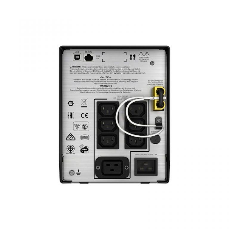 Onduleur Line interactive APC Smart-UPS C 2000VA LCD AVR 230V (SMC2000I)