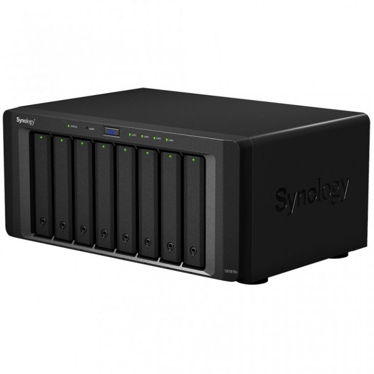 Serveur NAS ultra-performant à 8 baies Synology DiskStation DS1815+