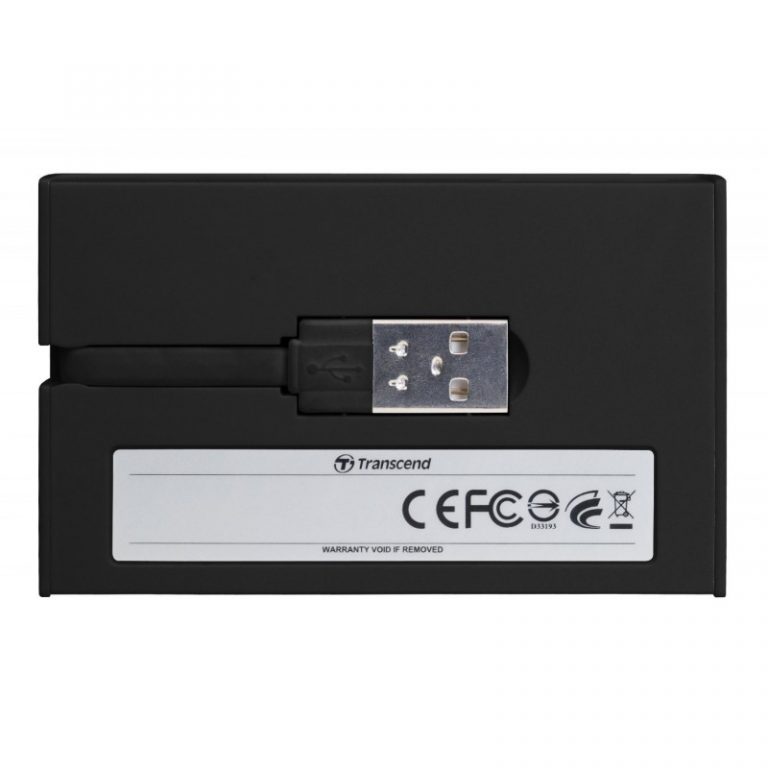 Lecteur de cartes mémoire Transcend RDP7 - avec 3-port USB hub (USB 2.0)