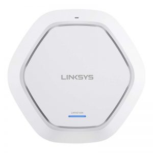 Point d'accès Wi-Fi Linksys Double bande 2,4 + 5 GHz AC1200 avec PoE+ (Montage au plafond)