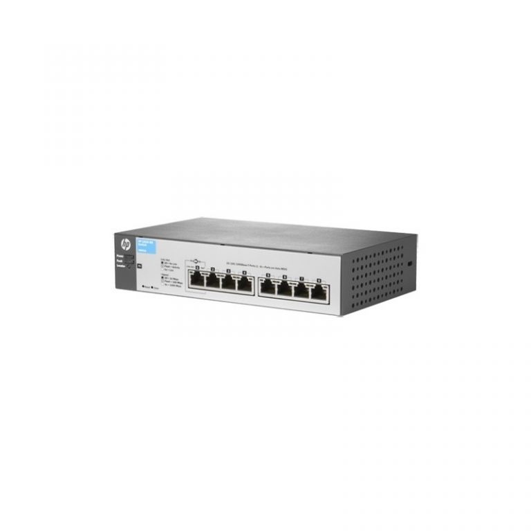 Commutateurs Administrable Ethernet à port fixe gérés par Internet v2 HP 1810-8G