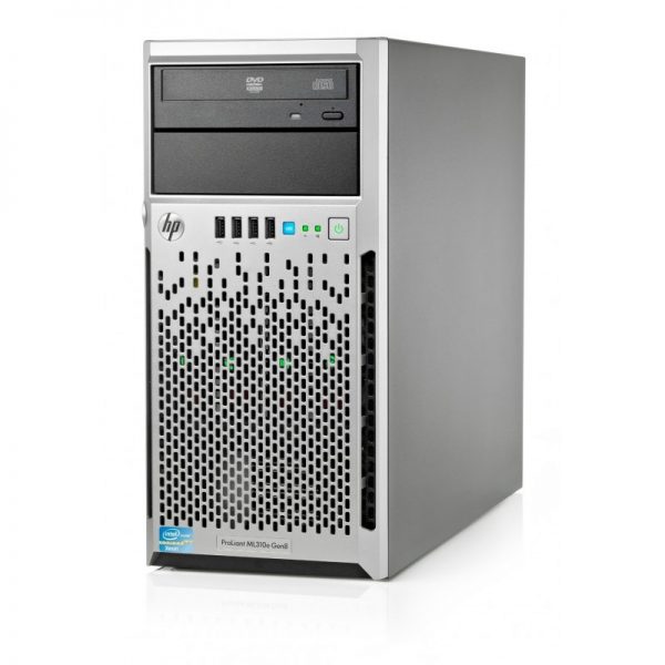 Serveur HP ProLiant ML310e Gen8 v2 E3-1220v3 4GB-U 2TB 350W PS Server/TV (470065-798)
